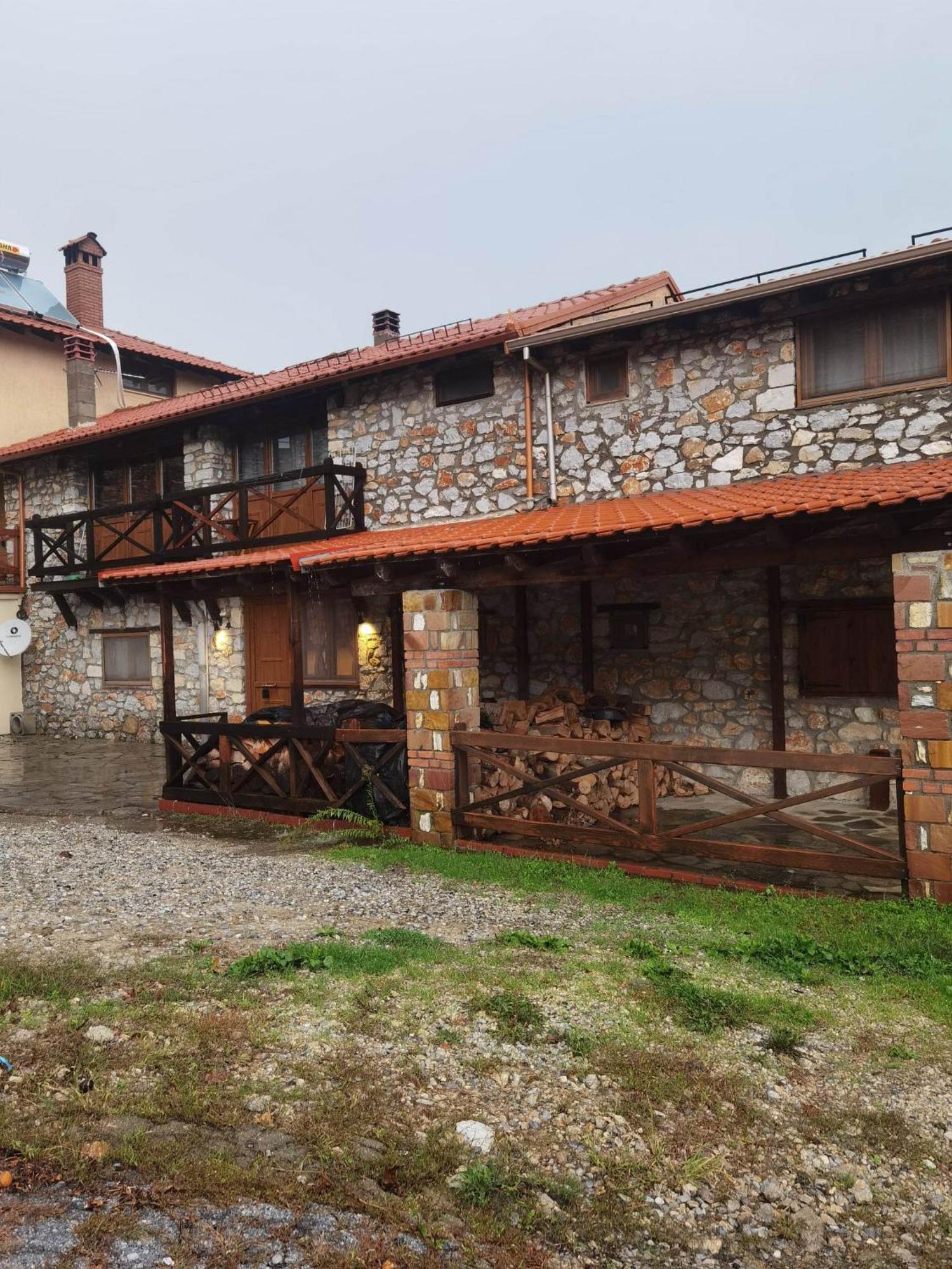 Traditional Stone Cottage In Palio Elatohori Eksteriør bilde